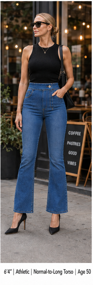 Purpose in Motion Tall High-Rise Bootcut Jeans