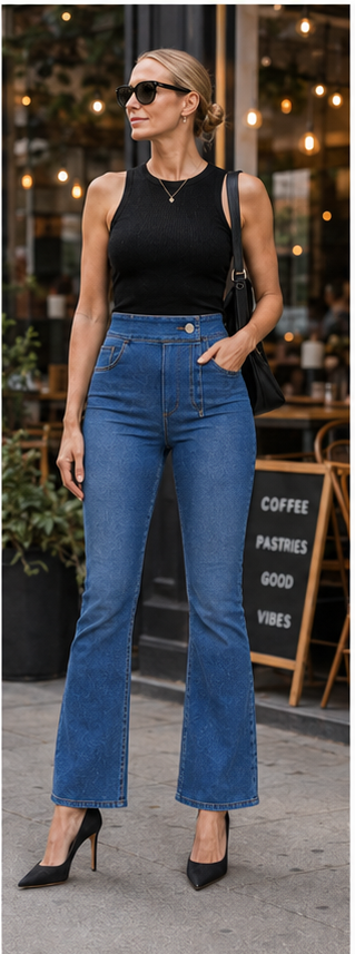 Purpose in Motion Tall High-Rise Bootcut Jeans