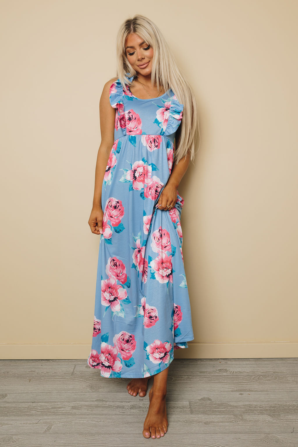 Malia Floral Maxi Dress