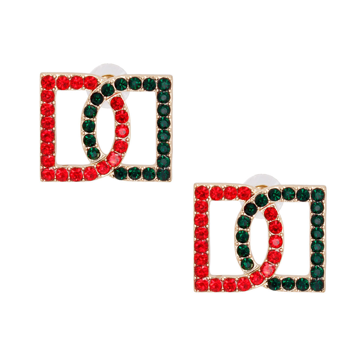 Red Green Double D Studs